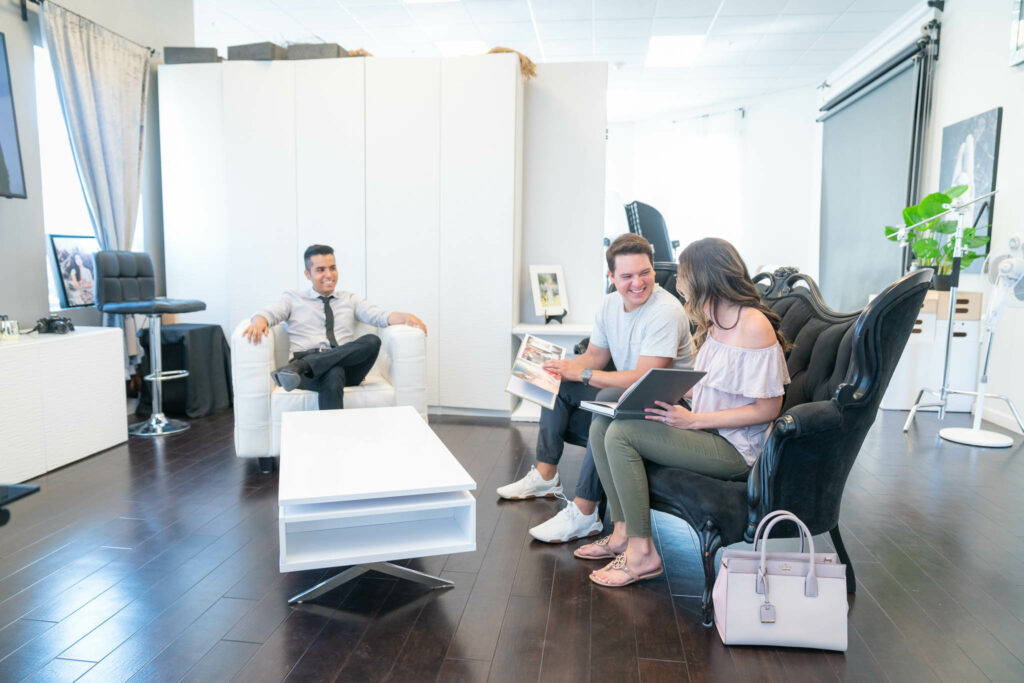 Jesse in Client Meeting